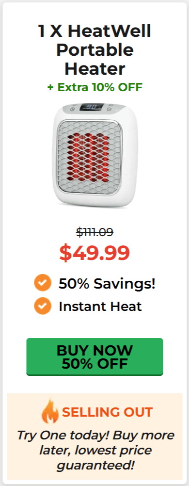 HeatWell offer package price 